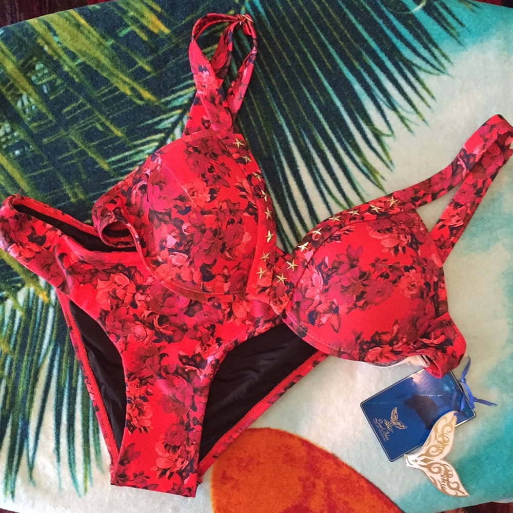 NWT Bikini Lisa Blue Designer Sexy